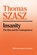 Insanity, Thomas Szasz - Paperback - 9780815604600