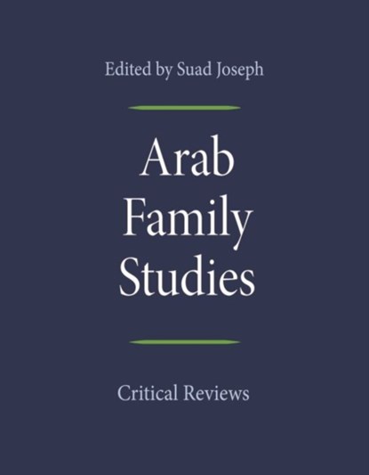 Arab Family Studies, Suad Joseph - Gebonden - 9780815635598