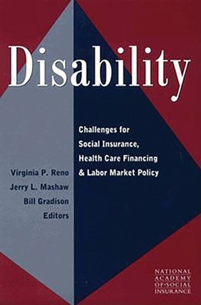 Disability, Virginia P. Reno ; Jerry L. Mashaw ; Bill Gradison - Paperback - 9780815774051