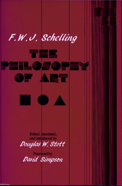 The Philosophy of Art, F.W.J. Schelling - Paperback - 9780816616848