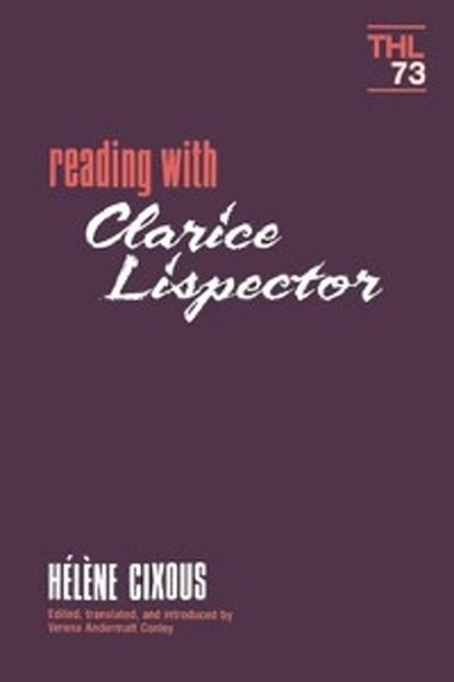 Reading with Clarice Lispector, Helene Cixous - Paperback - 9780816618293