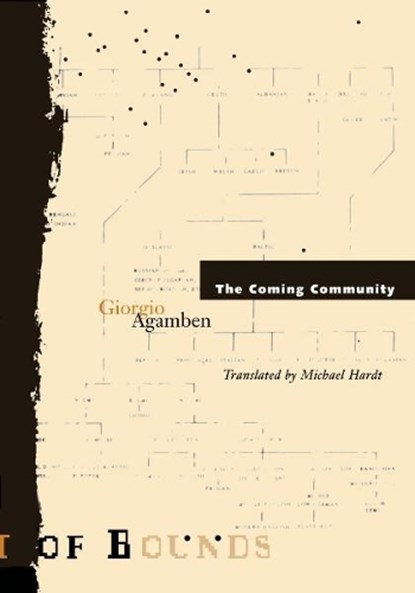 Coming Community, Giorgio Agamben - Paperback - 9780816622351