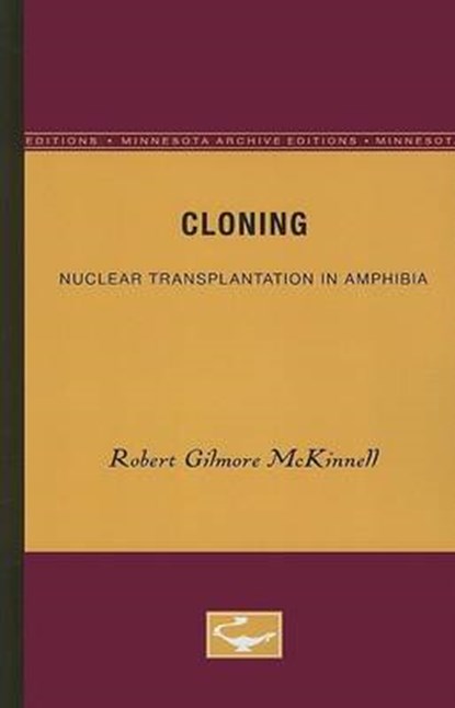 Cloning, Robert Gilmore McKinnell - Paperback - 9780816658275