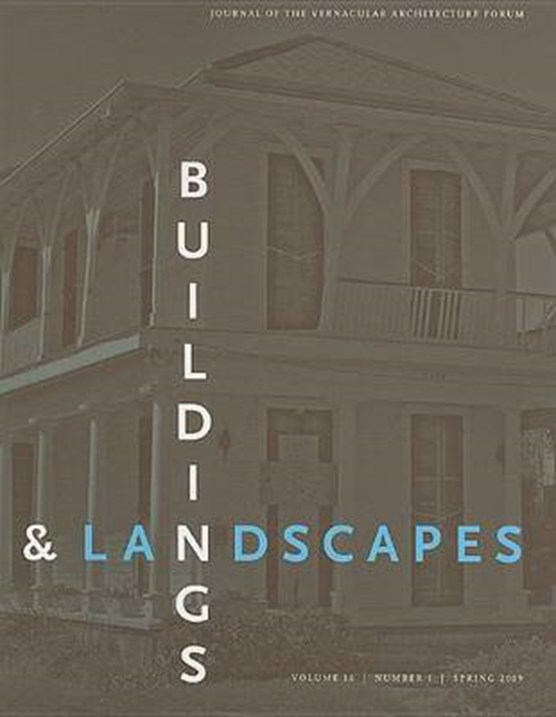 Buildings & Landscapes, Volume 16
