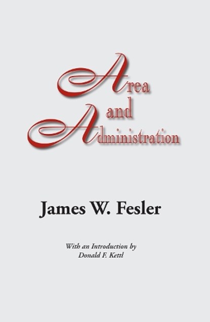 Area and Administration, FESLER,  James W. - Paperback - 9780817355067