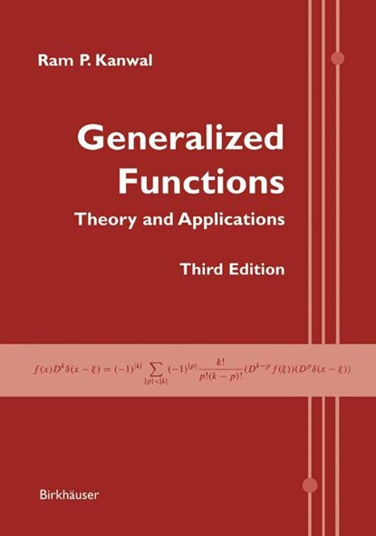 Generalized Functions, Ram P. Kanwal - Paperback - 9780817643430