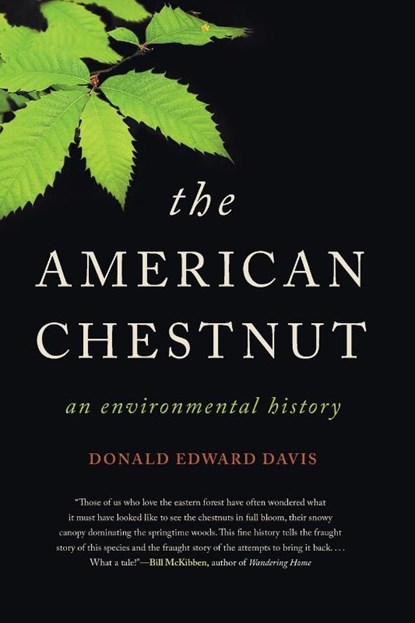 The American Chestnut, Donald Edward Davis - Paperback - 9780820374529