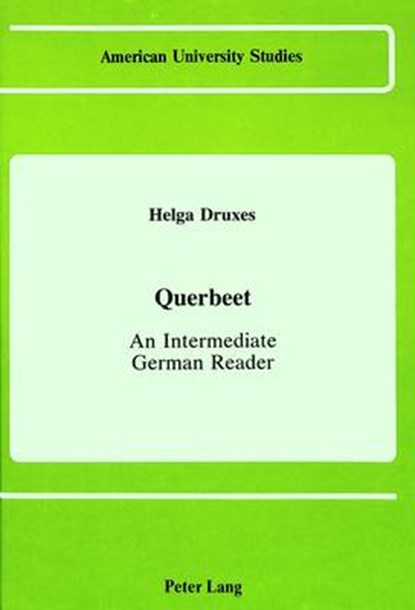 Querbeet, Helga Druxes - Gebonden - 9780820405261