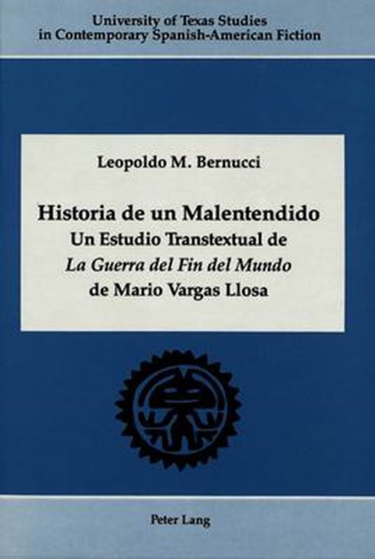 Historia de un Malentendido, BERNUCCI,  Leopoldo M. - Gebonden - 9780820409740