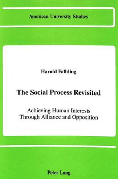 The Social Process Revisited, Harold Fallding - Gebonden - 9780820412801