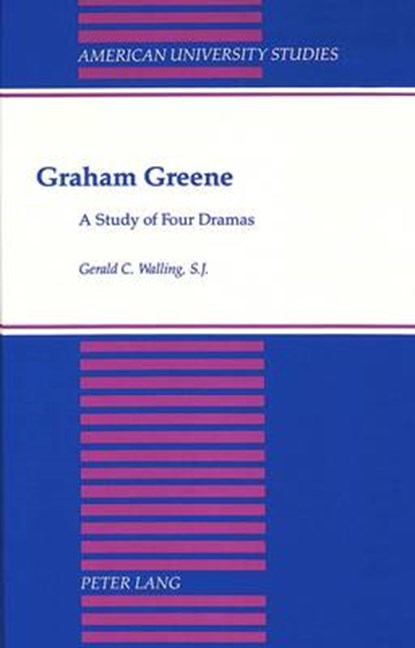 Graham Greene, Gerald C Walling - Gebonden - 9780820415796