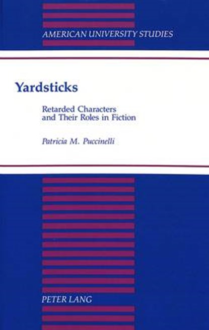 Yardsticks, Patricia M Puccinelli - Gebonden - 9780820420011