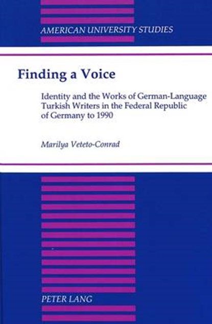 Finding a Voice, Marilya Veteto-Conrad - Gebonden - 9780820420059