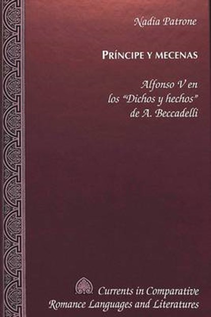 Principe y Mecenas, Nadia Patrone - Gebonden - 9780820421506