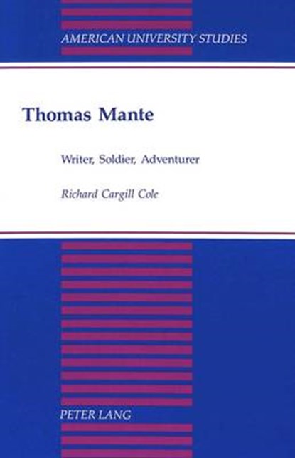 Thomas Mante, Richard Cargill Cole - Gebonden - 9780820422596