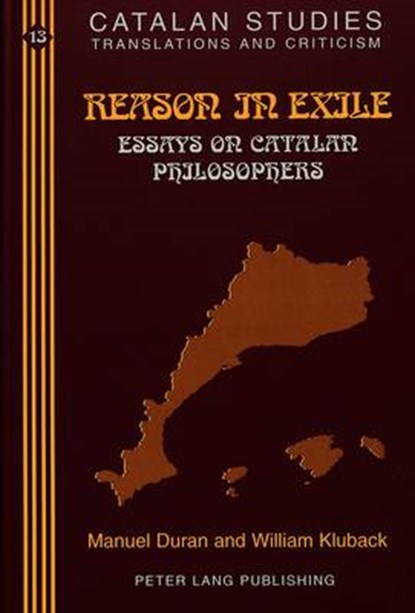 Reason in Exile, Manuel Duran ; William Kluback - Gebonden - 9780820423616