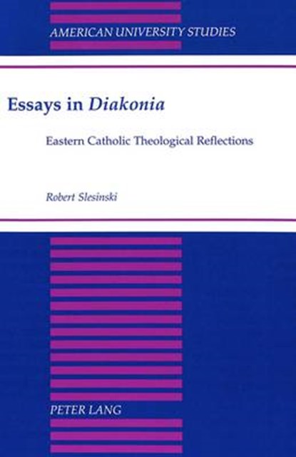Essays in Diakonia, Robert Slesinski - Gebonden - 9780820437842