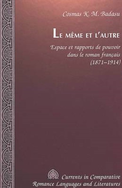 Le Meme et L'Autre, Cosmas K. M. Badasu - Gebonden - 9780820438368