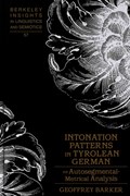Intonation Patterns in Tyrolean German | Geoffrey Barker | 