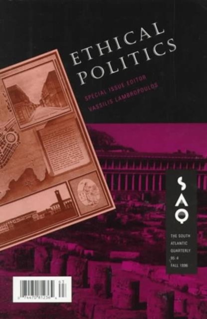 Ethical Politics, Vassilis Lambropoulos - Paperback - 9780822364405