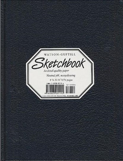 Large Sketchbook (Black), Watson-Guptill - Gebonden - 9780823005192