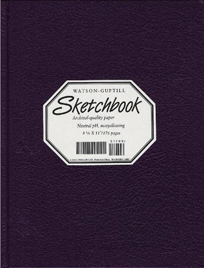Large Sketchbook (Blackberry), Watson-Guptill - Gebonden - 9780823057191