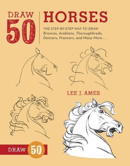 Draw 50 Horses, L Ames - Paperback - 9780823085811