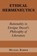 Ethical Hermeneutics, Michael D. Barber - Paperback - 9780823217045