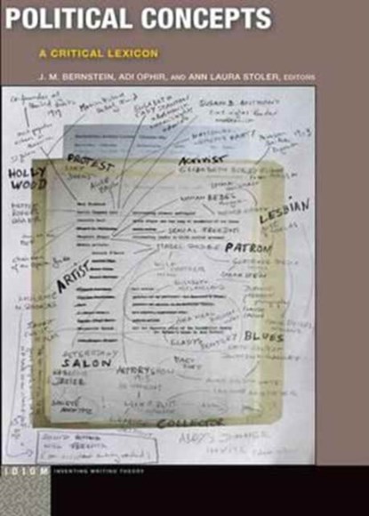 Political Concepts, Adi M. Ophir ; Ann Laura Stoler - Paperback - 9780823276691