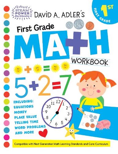 David A. Adler's First Grade Math Workbook, David A. Adler - Paperback - 9780823453146