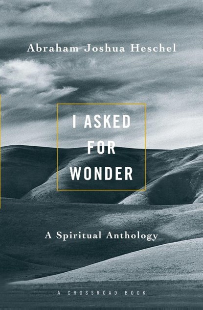 I Asked for Wonder, Abraham Joshua Heschel - Paperback - 9780824505424