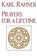 PRAYERS FOR A LIFETIME, RAHNER,  Karl - Paperback - 9780824507305