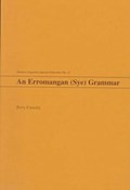 An Erromangan (Sye) Grammar | Terry Crowley | 
