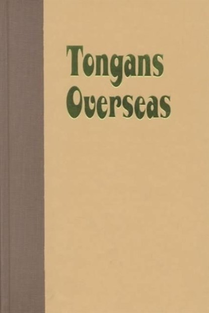 Tongans Overseas, Helen Morton Lee - Gebonden - 9780824826154
