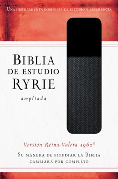 Biblia de Estudio Ryrie Ampliada: Duo-Tono Negor Con Índice, Charles C. Ryrie - Gebonden - 9780825457913