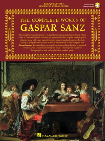 COMP WORKS OF GASPAR SANZ - VO, Gaspar Sanz - Gebonden - 9780825616952