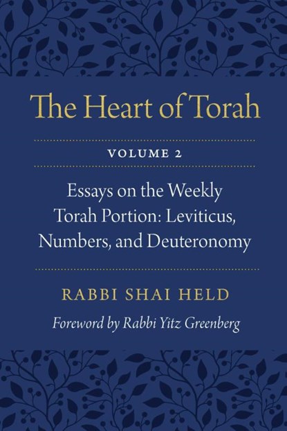 The Heart of Torah, Volume 2, Shai Held - Paperback - 9780827613003