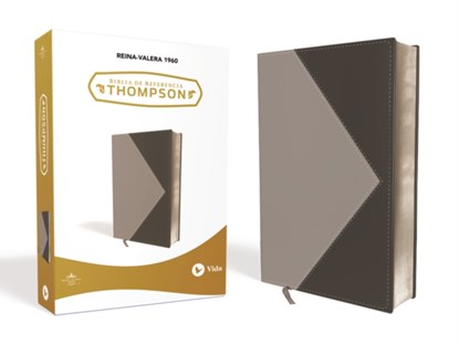 RVR60, Biblia de Referencia Thompson, Leathersoft, Dos tonos, Negro/Gris, Charles Thompson ; RVR 1960- Reina Valera 1960 ; Vida - Gebonden - 9780829768343