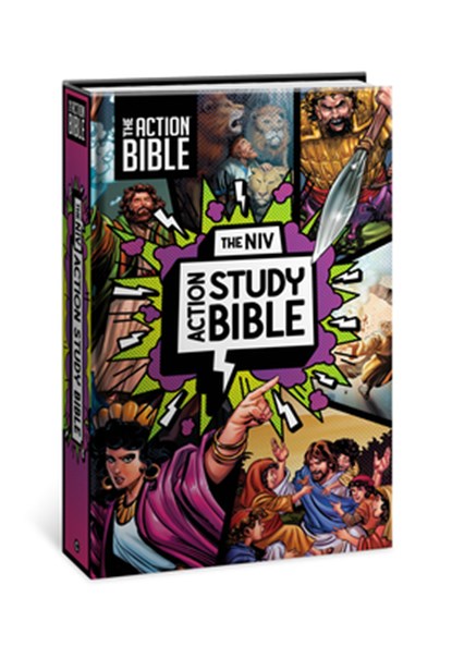 NIV Action Study Bible, Hardcover, Full Color, Sergio Cariello - Gebonden - 9780830787432
