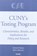 CUNY's Testing Program, Stephen P. Klein ; Maria Orlando - Paperback - 9780833029089