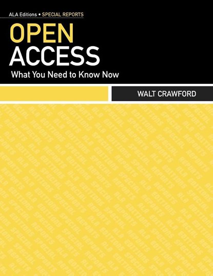 Open Access, Wait Crawford - Paperback - 9780838911068