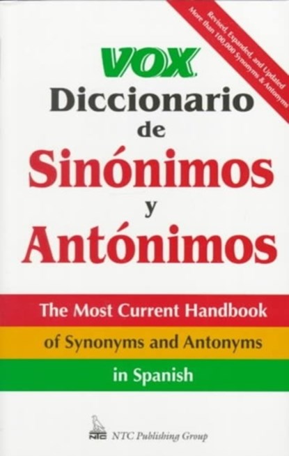 Vox Diccionario De Sinonimos Y Antonimos, Vox - Paperback - 9780844204697