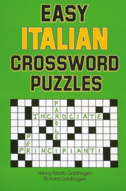 Easy Italian Crossword Puzzles, Nancy Goldhagen - Paperback - 9780844280530
