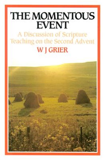 Momentous Event, W. J. Grier - Paperback - 9780851510200