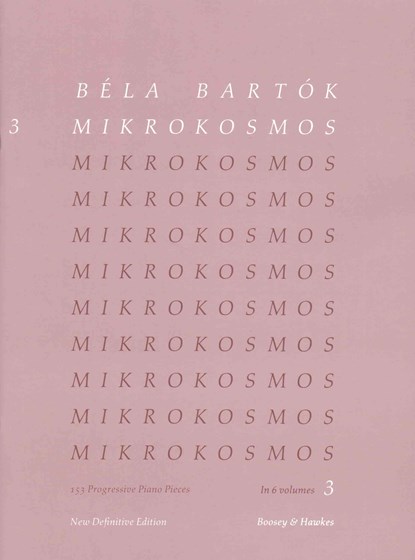 MIKROKOSMOS V03 (PINK), niet bekend - Paperback - 9780851626369