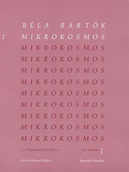 MIKROKOSMOS VOL 6, BELA BARTOK - Paperback - 9780851626413