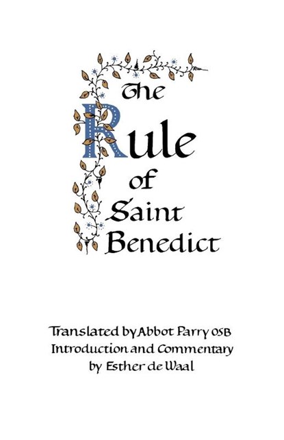 The Rule of St.Benedict, Abbot St. Benedict - Paperback - 9780852441688