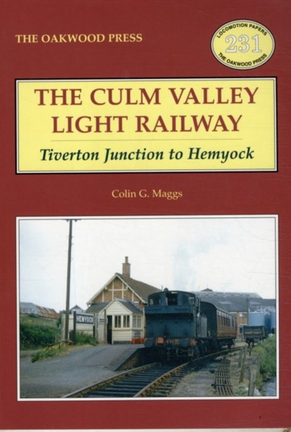 Culm Valley Light Railway, Colin G. Maggs - Paperback - 9780853616528
