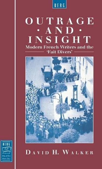 Outrage and Insight, David Walker - Gebonden - 9780854967803