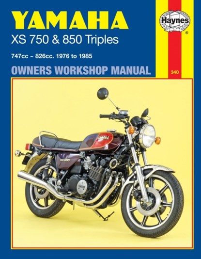 Yamaha XS750 & 850 Triples (76 - 85) Haynes Repair Manual, Haynes Publishing - Paperback - 9780856967122